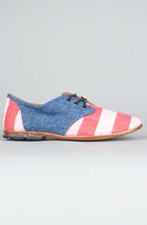 Osborn The Old Glory Oxford in Red White and Blue  Karmaloop 