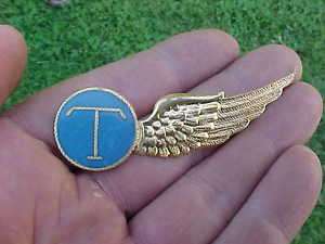 WWII Dutch East Indies Air Force Telegrapher Half Wing  