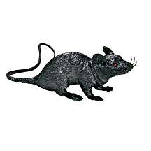 FAKE RUBBER RAT BIG, TOY RAT GREAT GAG GIFT halloween  