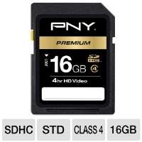 Click to view PNY 16GB Secure Digital High Capacity Card Class 4 