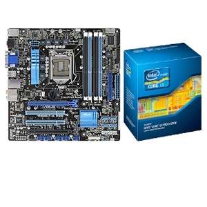 ASUS P8H67 M Pro B3 Motherboard and Intel Core i3 2120 3.30 GHz Dual 