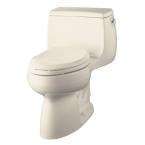   Comfort Height 1 Piece Elongated Toilet in Almond DISCONTINUED
