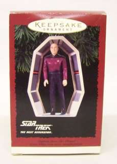 Hallmark Star Trek  Captain Jean Luc Picard  Ornament  