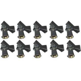 BUTTERFLY SPRING MICROPHONE MIC HOLDER CLIPS 10 PACK  