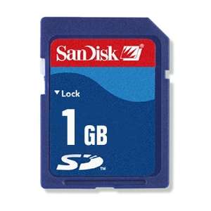 SanDisk 1GB Secure Digital Card 