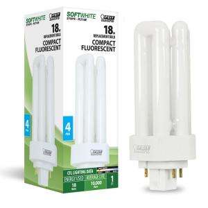 Feit Electric 18 Watt (75W) 2700K Triple Tube CFL Light Bulbs (50 Pack 