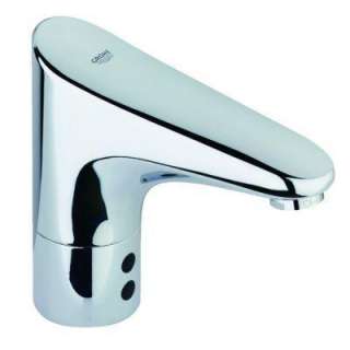 GROHE Europlus Electronic TouchlessLavatory Faucet in Starlight Chrome