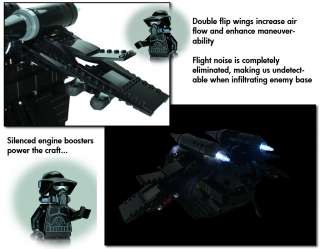 INSTRUCTIONS ONLY Custom Black OPs Gunship Lego Star War 7676 Republic 