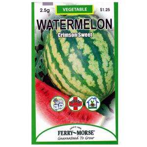 Ferry Morse Watermelon Crimson Sweet Seed 8131 