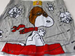 Mens Snoopy Dog Boxers Sm Peanuts Boxer Shorts in Tin  
