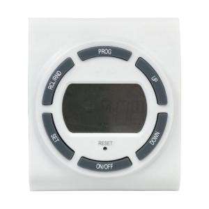 GE 15 Amp 7 Day Plug In Dual Outlet Digital Timer 15079 at The Home 