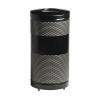Classics Series 25 gal. Open Drop Top Waste Receptacle with Levelers 