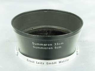 Leitz ITDOO Lens Hood fit for Summicron 50mm f2 Summaron 35mm f3.5 f/3 
