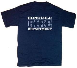 Honolulu Fire Department Hawaii Firefighter T shirt 4XL  