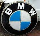 großes Kunststoff Reklameschild BMW von AUtohaus