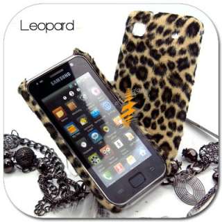 Leopard VELVET Skin Case T mobile Samsung Galaxy S 4G  