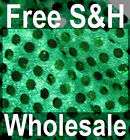G08 Shiny Green Sequin Fabric Fashion Material by Meter
