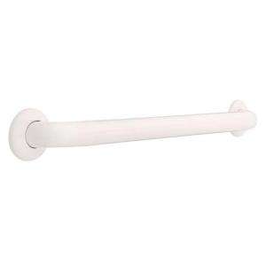Safety First 24 in. x 1 1/2 in. Concealed Screw Grab Bar in White 