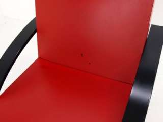 Aldo Rossi Parigi Chair Red and Black  