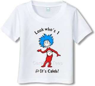Dr. Seuss T Shirt personalized with your choice of ANY name and or 