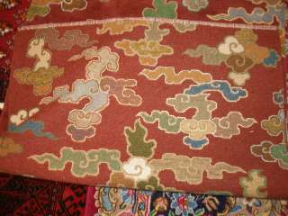 Orig. Tibet Teppich ca. 90 x 180 cm Wolle  