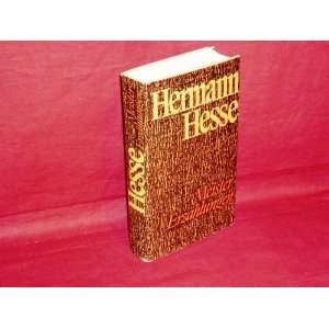 Meistererzählungen  Hermann Hesse Bücher