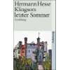   Erzählung (suhrkamp taschenbuch)  Hermann Hesse Bücher