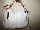 NWT INNUE Fr Italy LEATHER CONVERTIBLE TOTE / CROSS BODY Vanilla