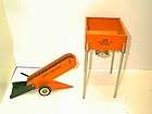Structo Sand Loader Conveyor and Orange Hopper 1960s 70s Metal 