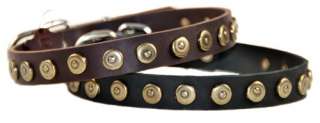 Dog Circle Leather Dog Collar Top Quality by D&T  
