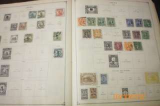 WW Scott Scott Junior Stamp Album Copyrite 1935 Over 4,000 old stamps 