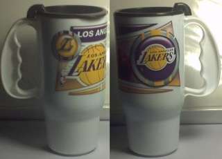 LOS ANGELES LAKERS   ROADSTER TRAVEL COFFEE MUG OFFICIAL LOGO NBA 16 