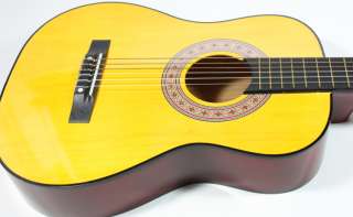 Kinder Gitarre Akustik yellow hochglanzpoliert 86 cm  