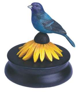 Loon Lake INDIGO BUNTING Songbird Sculpture  