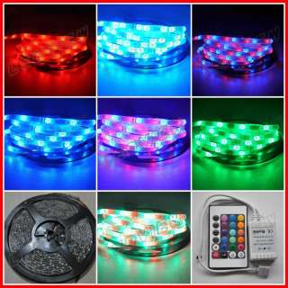 smd rgbled strip light 500 cm 300led ir 24key remote