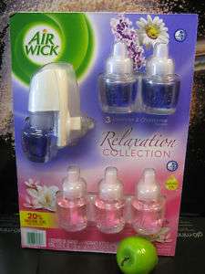 Air Wick Scented Oil Warmer Plus 6 Fragrance Refills  