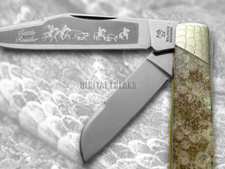 HEN & ROOSTER AND Rattlesnake Stockman Pocket Knives  