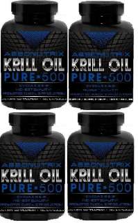 Bottles 480 SG Absonutrix Krill Oil Pure 500mg Each  