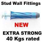 LCD LED 3D TV 40kg Plasterboard Wall Fixings x 6