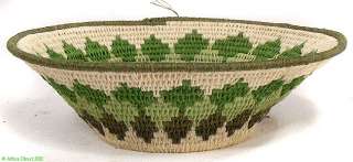 Swazi Sisal Basket Tight Weave Africa  