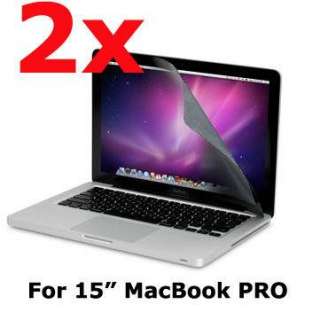 2pc Anti Glare Screen Protector Film 15 MacBook PRO  