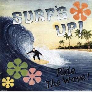 Surfs Up by David Carter   Brown 10x10 