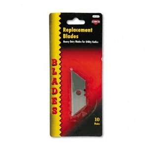 Cosco Snap Blade Utility Knife Replacement Blades, 10 per Pack (091471 