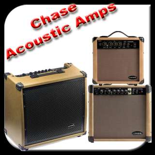 The Chase Acoustic Amps are guitar amplifiers specifically for electro 