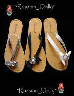 diamante gem strappy flip flop sandals thong Primark  
