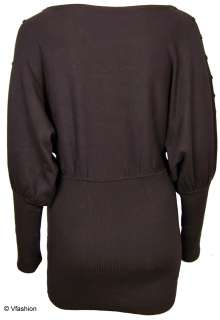   payment delivery returns ladies crew neck batwing style brown jumper
