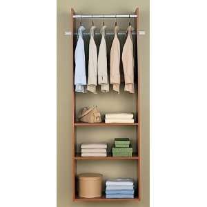  Easy Track Closet Easy Track72in. Cherry Hanging Tower Kit 