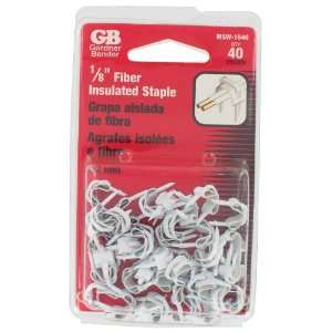 Gardner Bender MSW 1540 3/16 Inch White Insulated Staples Bell Wire 