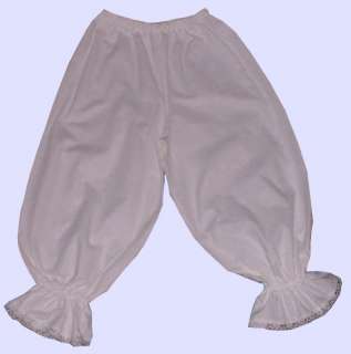 Victorian style girls bloomers/pantaloons for age 4/5/6 yrs 