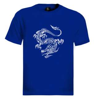 Chinese Vintage Dragon T Shirt unusual picture Japanese  